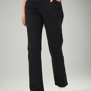 Women's Lee Relaxed Fit Straight Leg Pant (All Day Pant) in Black NWT